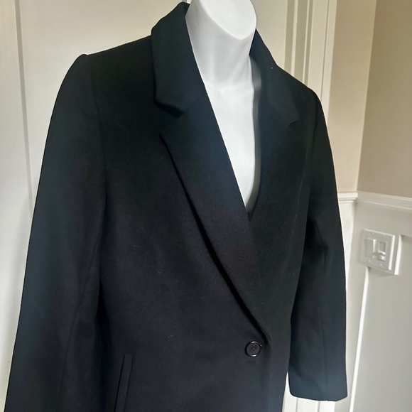 QUINCE Gorgeous Italian Wool Classic Single-Breasted Coat Sz S NWT!! - Picture 6 of 7